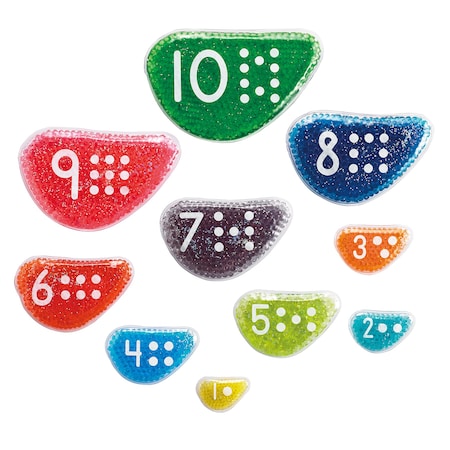 Edxeducation Sensory Rainbow Pebbles 62401